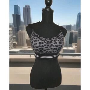 NWT! Momcozy Hands-Free Pumping Bra Black Leopard Print Size L